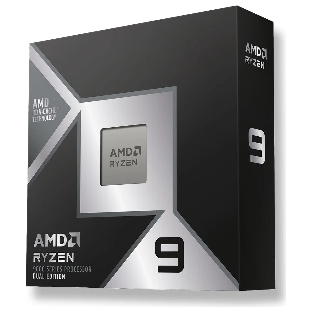 AMD Ryzen 9 9950X3D2 Dual Edition CPU - 16 Kerne - 4.3 GHz - AMD AM5 - AMD Boxed (ohne Kühler)