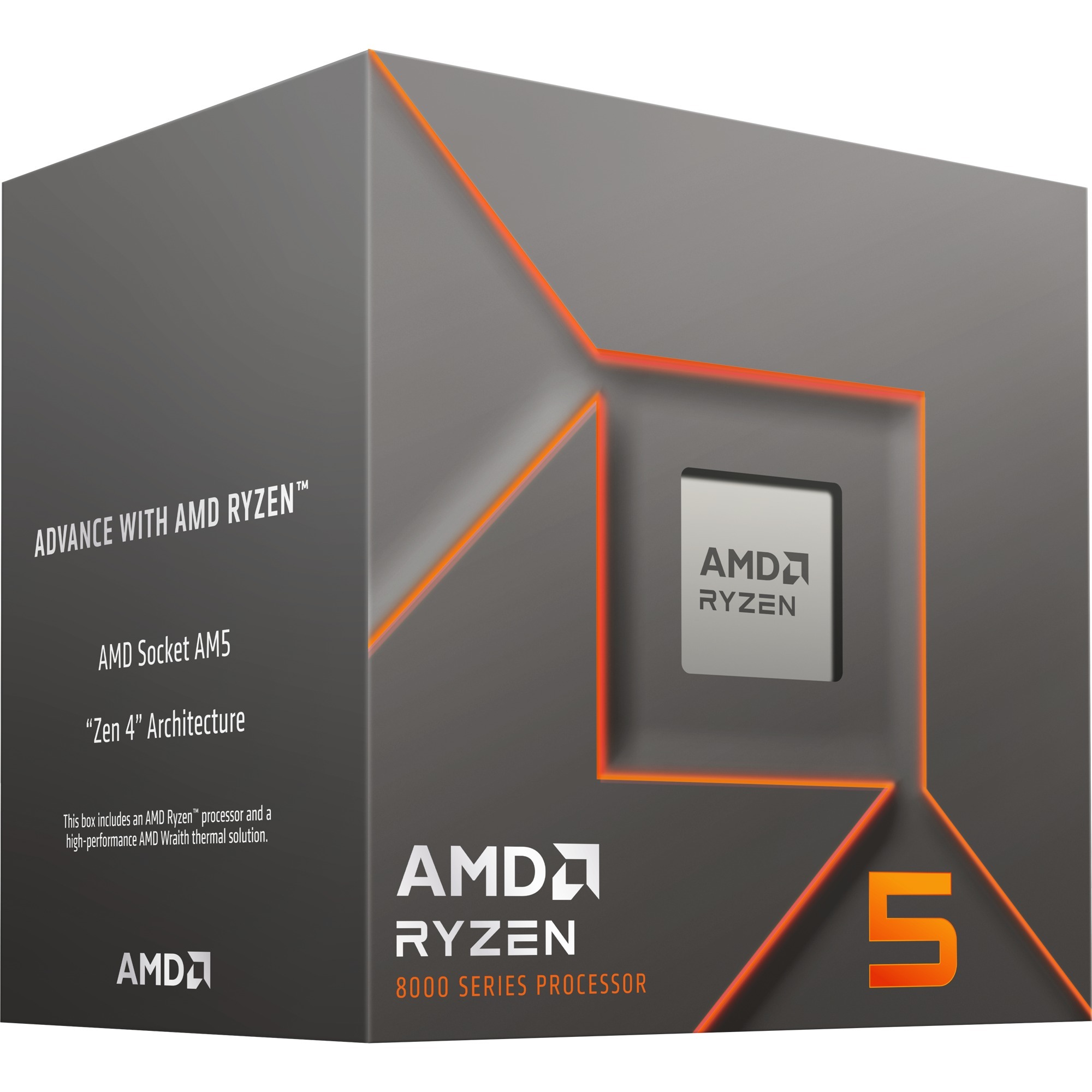 Thumbnail - AMD Ryzen 5 8400F Prozessor - 6C/12T, 4.20-4.70GHz, boxed ohne Kühler