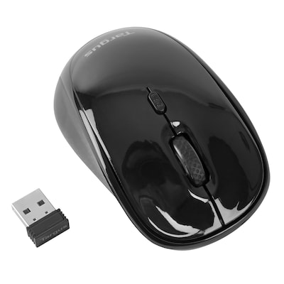 Targus Wireless USB Laptop Blue Trace Mouse schwarz, Bluetooth incl. Dongle