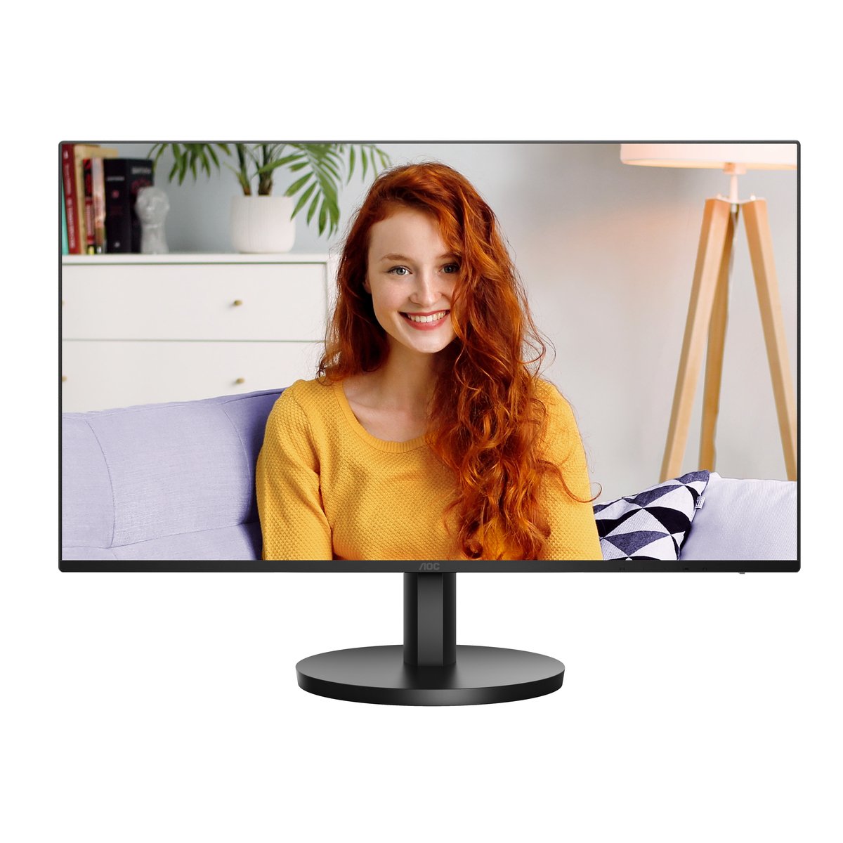 AOC 27B3CA2 - 27 Zoll Full HD Monitor, eingeb. Lautsprecher (1920x1080, 100 Hz, HDMI, USB-C (65 W Power Delivery), USB H...