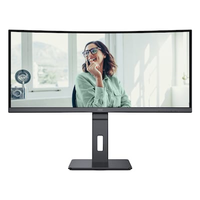 AOC CU34P3CV Office Monitor - WQHD, Höhenverstellung, USB-C