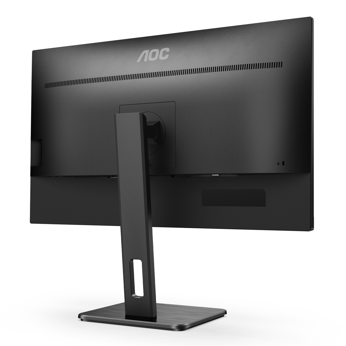 AOC U27P2 27 Zoll UHD Monitor, höhenverstellbar (3840x2160, 60 Hz, HDMI, DisplayPort, USB Hub) schwarz Displays Produkt Bild 9
