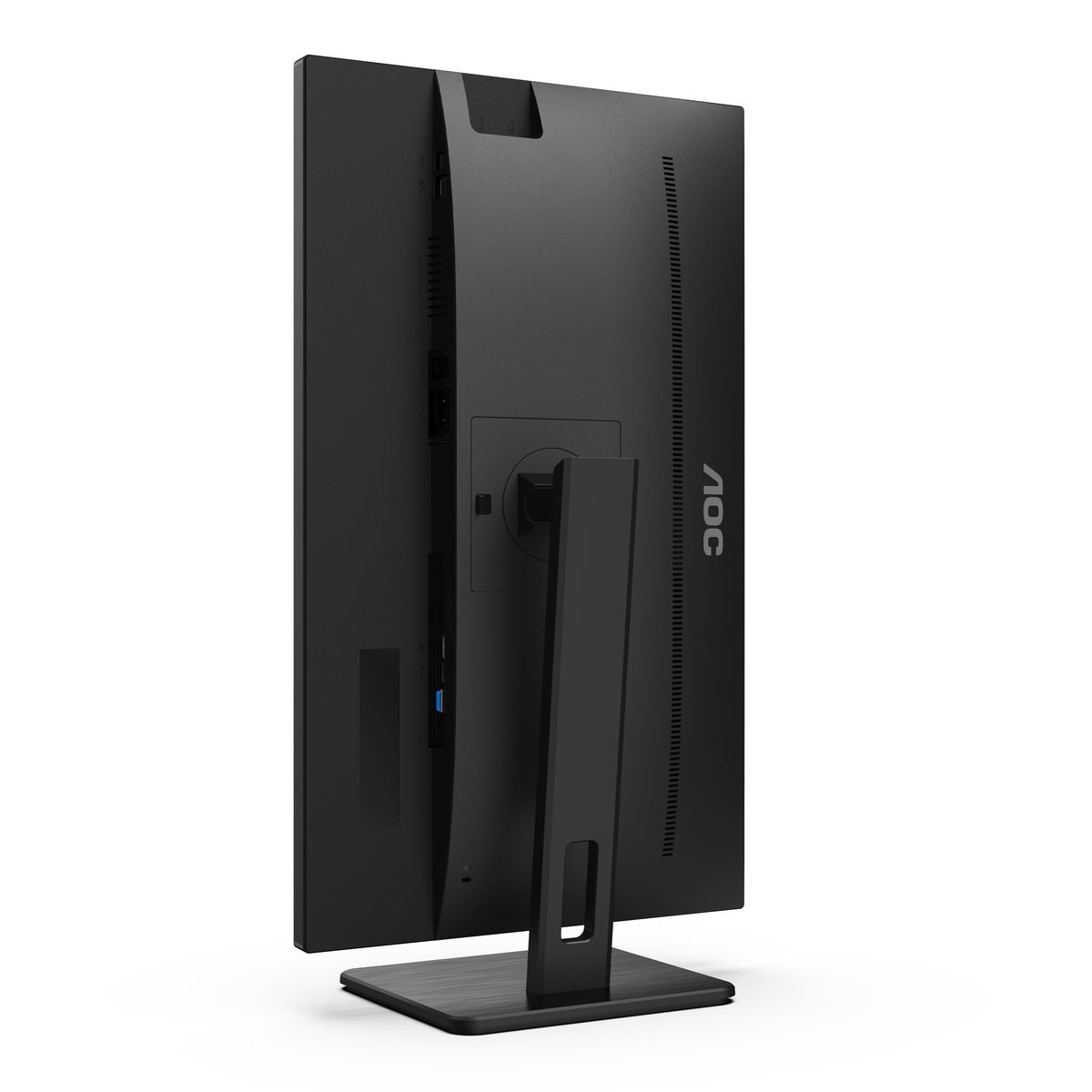 AOC U27P2 27 Zoll UHD Monitor, höhenverstellbar (3840x2160, 60 Hz, HDMI, DisplayPort, USB Hub) schwarz Displays Produkt Bild 12