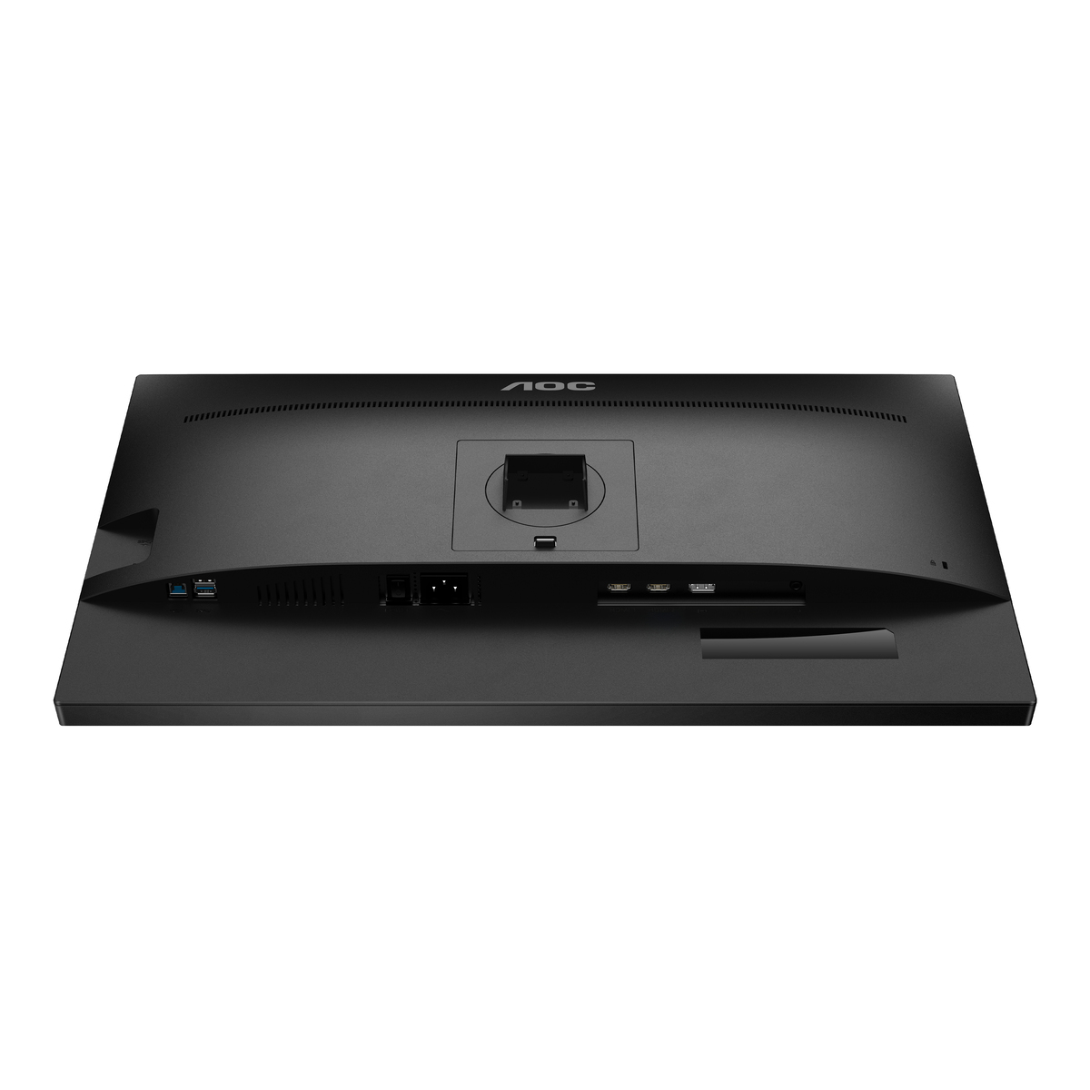 AOC U27P2 27 Zoll UHD Monitor, höhenverstellbar (3840x2160, 60 Hz, HDMI, DisplayPort, USB Hub) schwarz Displays Produkt Bild 14