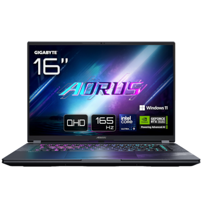 GIGABYTE AORUS ELITE 16 BWHC3DEC65SP - 16" QHD+ 165 Hz Display, Intel Core Ultra 9 275HX, 32GB RAM, 2TB SSD, NVIDIA GeFo...