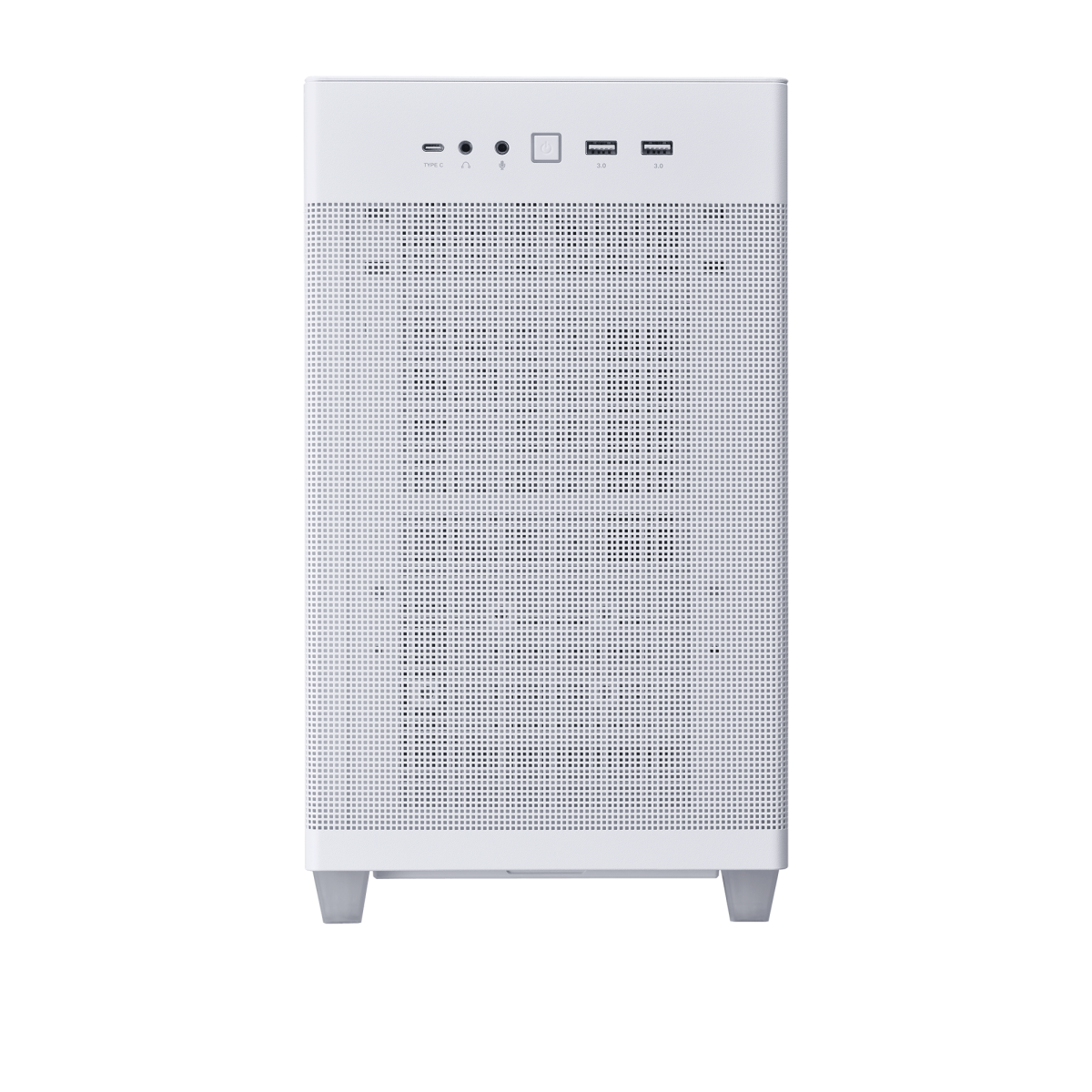 ASUS Prime AP201 TG White Edition | MicroATX PC-Gehäuse