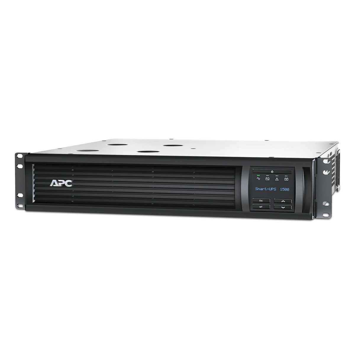APC Smart-UPS SMT1500RMI2UNC USV 1500VA, 1000W, Line-Interactive, 4x C13, Rack-Montage, 2HE, Netzwerkkarte