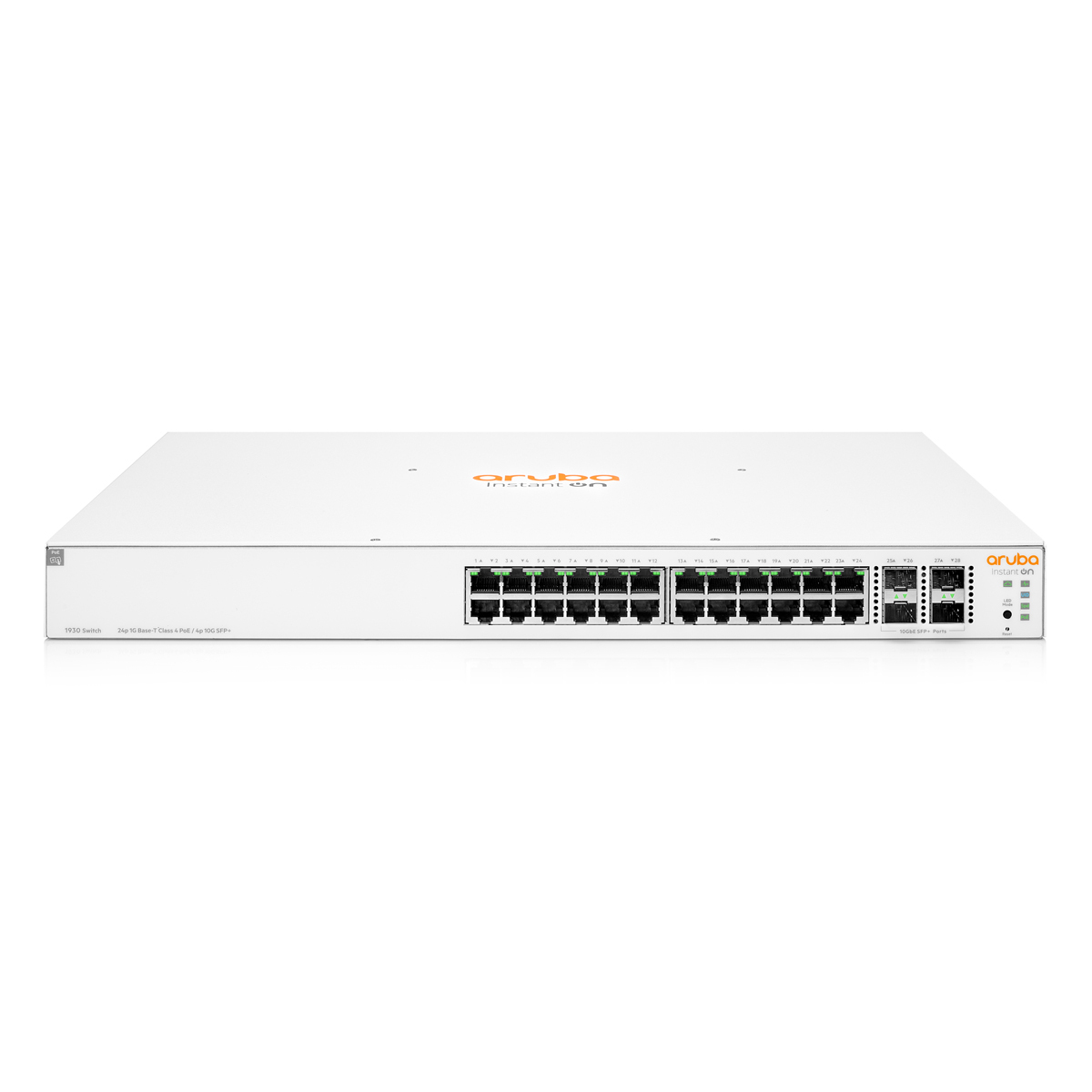 Thumbnail - HPE Networking Instant On 1930 28-Port Switch PoE 370W [24x Gigabit-LAN, 4x SFP/SFP+]