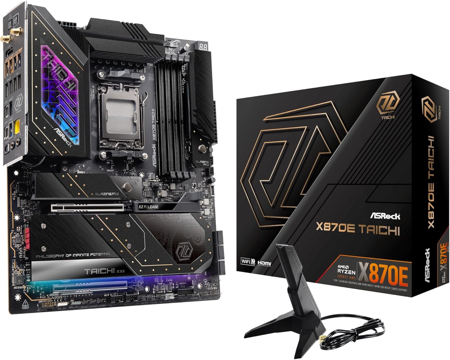 ASRock X870E Taichi motherboard