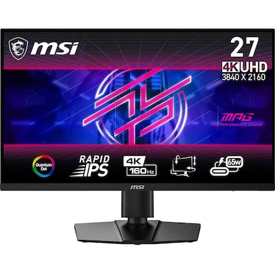 Thumbnail - MSI MPG 274URFDE QD Gaming Monitor B-Ware 4K UHD, 160Hz, 0,5ms (GtG)