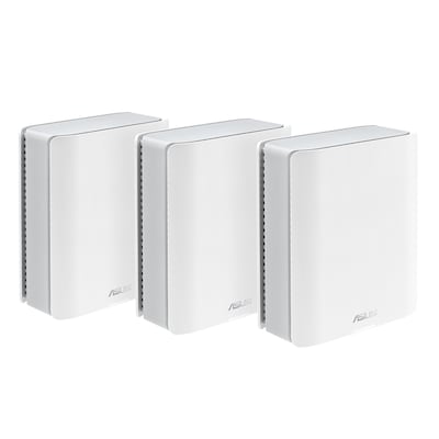 ASUS ZenWiFi BT8 WiFi 7 Mesh System 3er-Pack WLAN BE14000 Triband, 2x 2.5GbE + 2x 1GbE, Abdeckung bis zu 800 m²