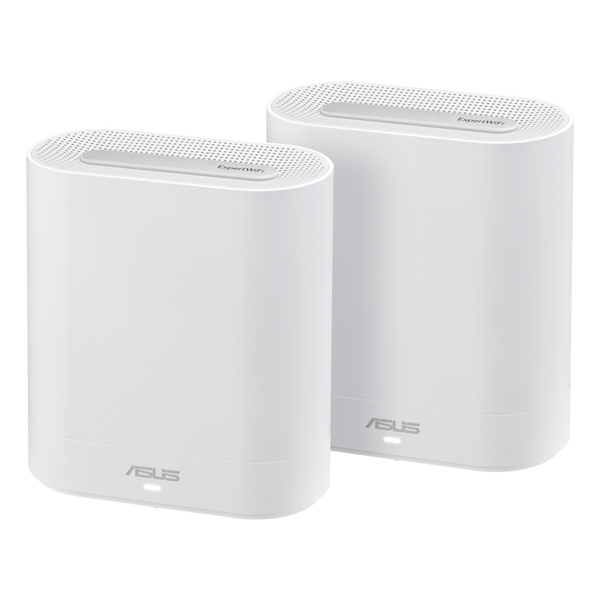 ASUS Expert WiFi EBM68 WiFi 6 Mesh System 2er-Pack AX7800 Triband, 1x 2.5G WAN und 3x 1G LAN (pro Einheit)
