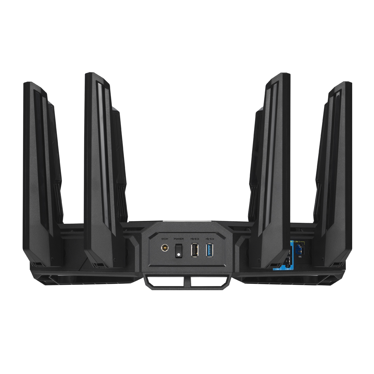 ASUS ROG Rapture GT-BE19000 WiFi 7 Gaming Router B-Ware WLAN BE19000 Triband, 7x LAN, 8x Antenne (extern) Router/WLAN Produkt Bild 9