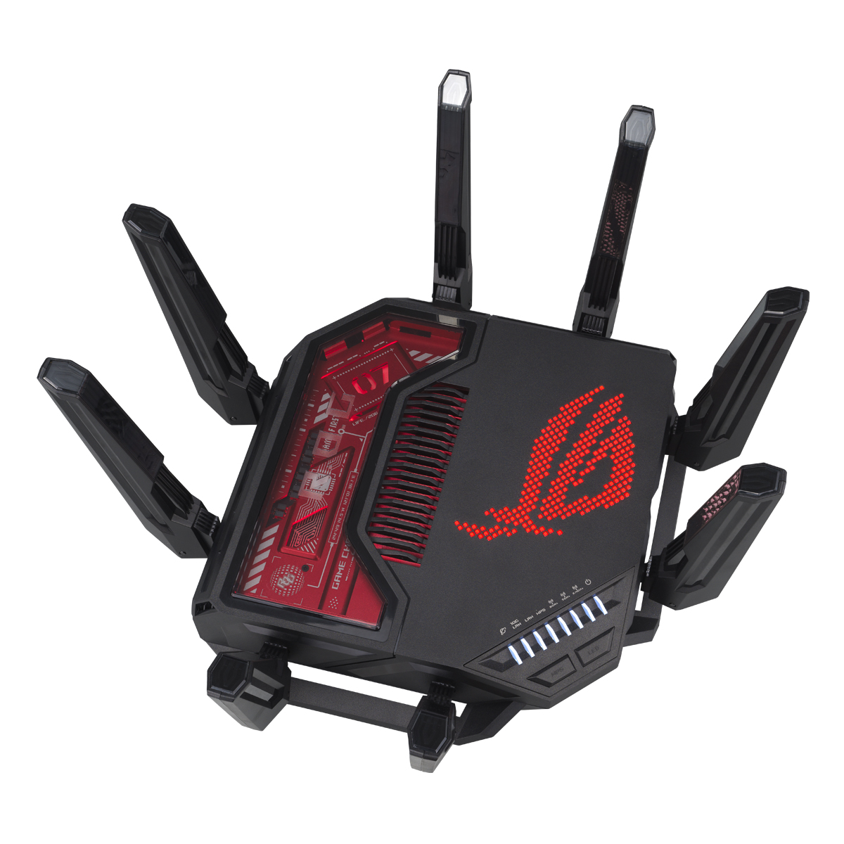 ASUS ROG Rapture GT-BE19000 WiFi 7 Gaming Router B-Ware WLAN BE19000 Triband, 7x LAN, 8x Antenne (extern) Router/WLAN Produkt Bild 5