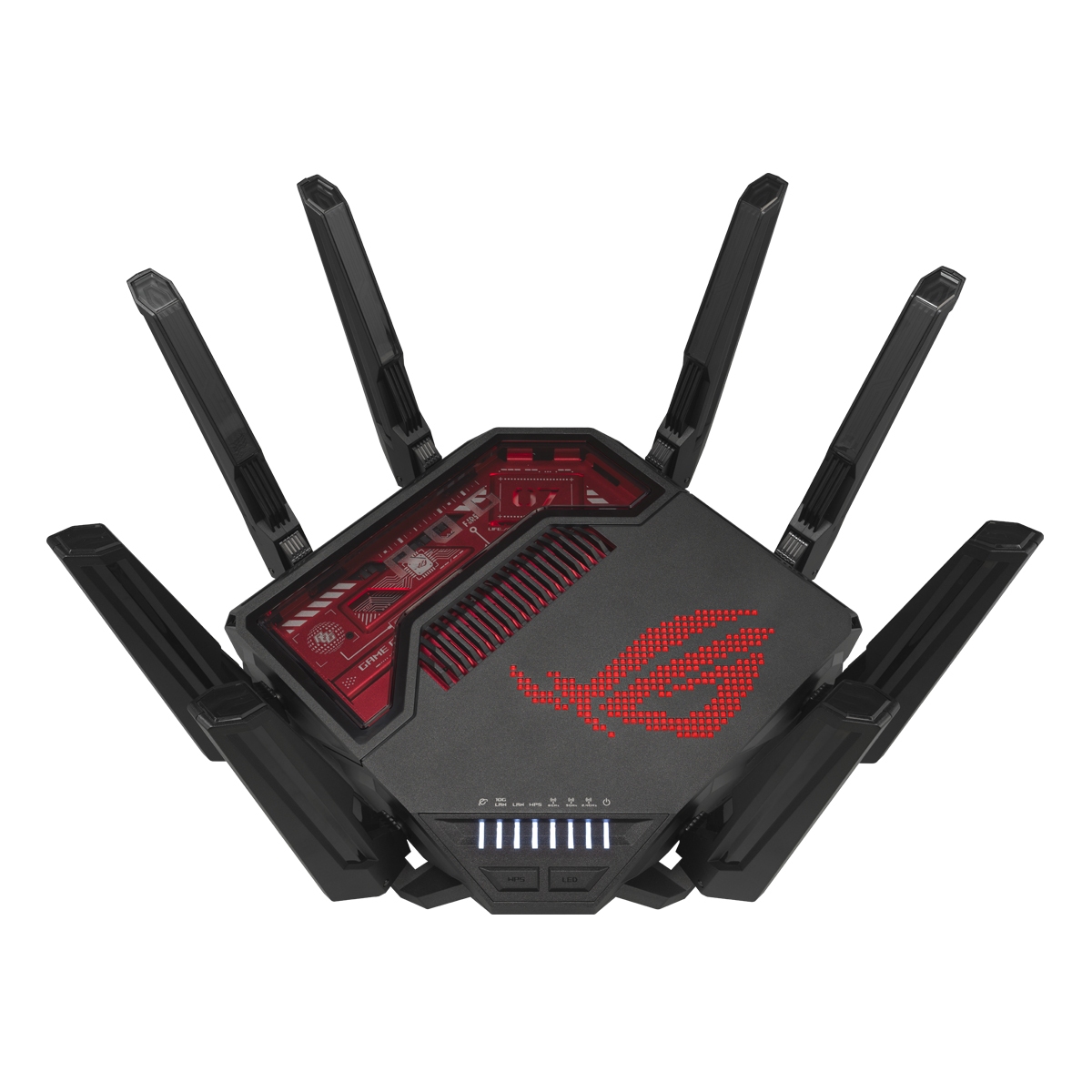 ASUS ROG Rapture GT-BE19000 WiFi 7 Gaming Router B-Ware WLAN BE19000 Triband, 7x LAN, 8x Antenne (extern) Router/WLAN Produkt Bild 2