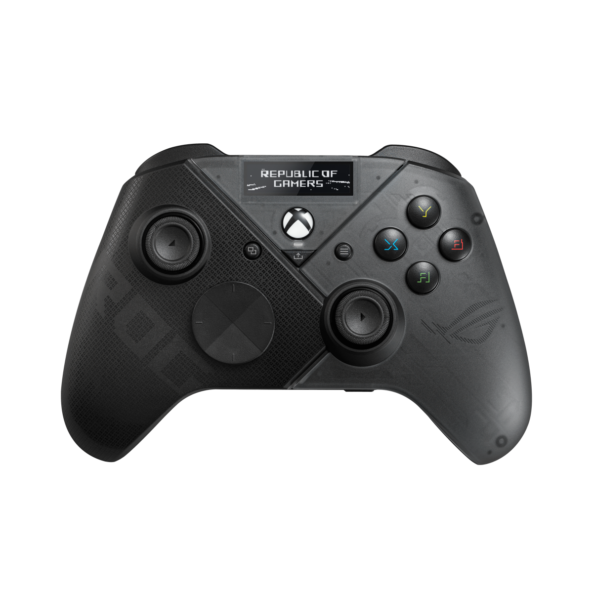 ASUS ROG Raikiri Pro PC Controller mit OLED Display, einstellbaren Triggern und Joystick, Aura RGB Beleuchtung, 2,4 GHz ...