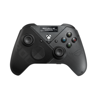 ASUS ROG Raikiri Pro PC Controller mit OLED Display, einstellbaren Triggern und Joystick, Aura RGB Beleuchtung, 2,4 GHz ...