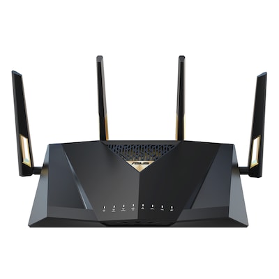 ASUS RT-BE88U WiFi 7 Router WLAN BE7200 Dualband, 9x LAN, 4x abnehmbare Antenne