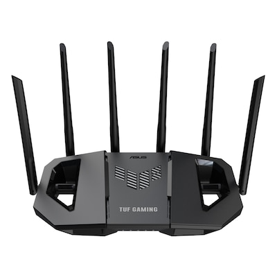 ASUS TUF Gaming BE6500 WiFi 7 Router WLAN BE6500 Dualband, 3x 2.5G LAN, 1x 2.5G WAN, 6x Antenne (extern)