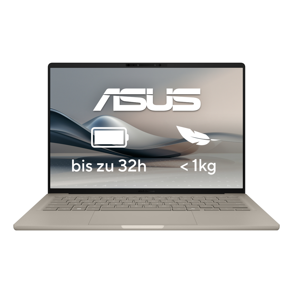 ASUS Zenbook A14 UX3407QA-QD488W - 14" WUXGA OLED, Qualcomm Snapdragon X X1-26-100, 16GB RAM, 1TB SSD, Qualcomm Adreno, Windows 11 | Laptop by NBB