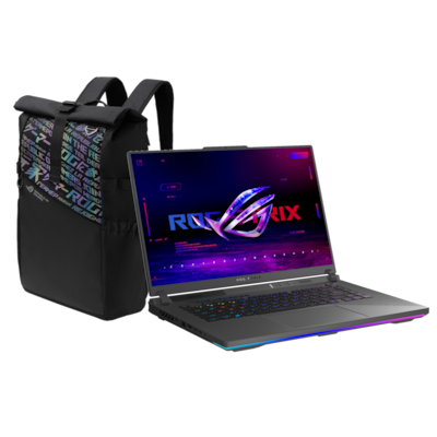 ASUS ROG Strix 16 G614PP-RV030W + ASUS ROG BP4701 Rucksack - 16" WUXGA IPS, 165Hz, AMD Ryzen 9-8940HX , 32GB RAM, 1000GB...