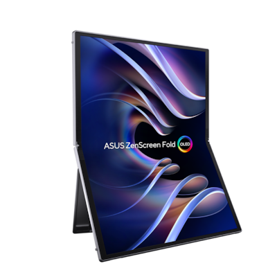 ASUS ZenScreen Fold OLED MQ17QH 17,3 Zoll - OLED Mobile Monitor 43,9cm (17,3"), QHD, OLED, 60Hz, Mini-HDMI, USB-C