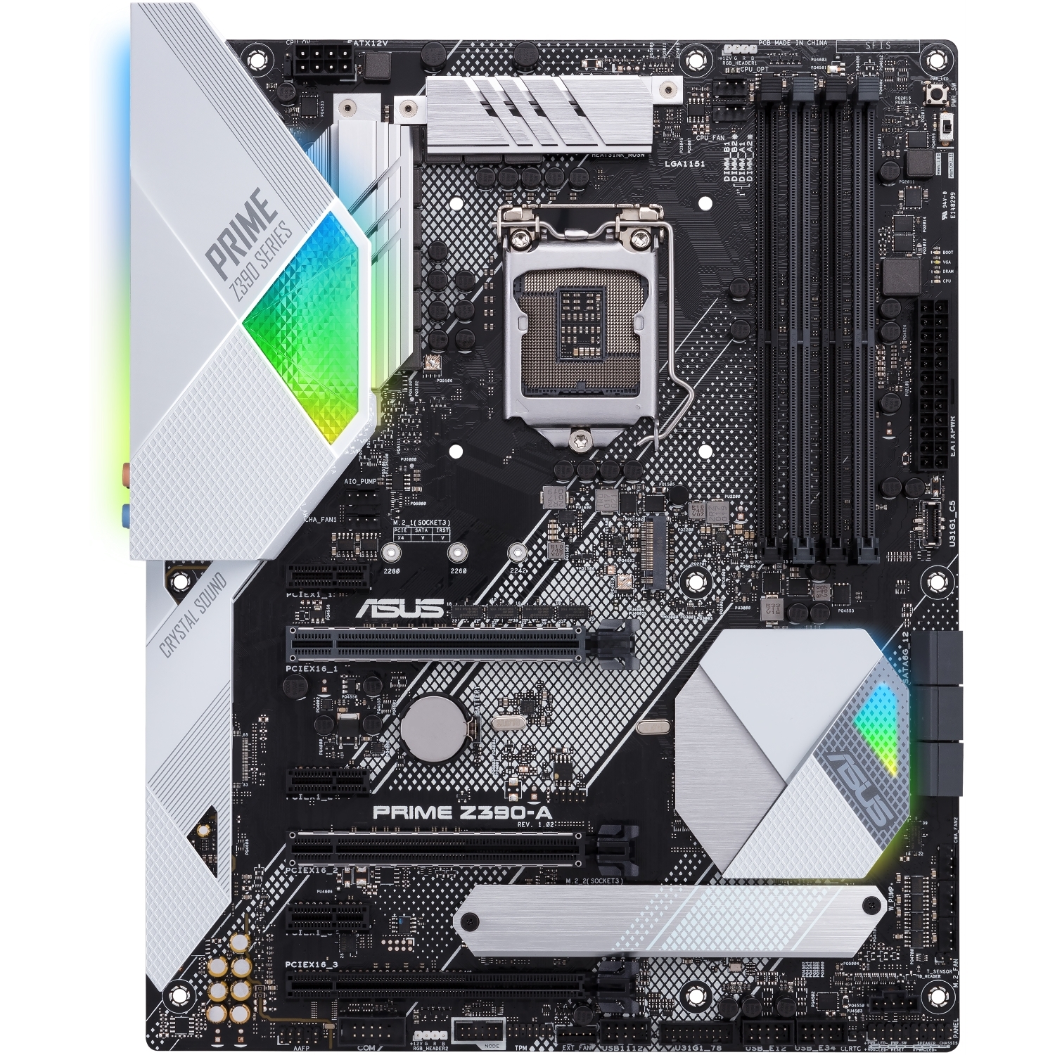 ASUS Prime Z390-A Mainboard + Intel i5-9600K Prozessor
