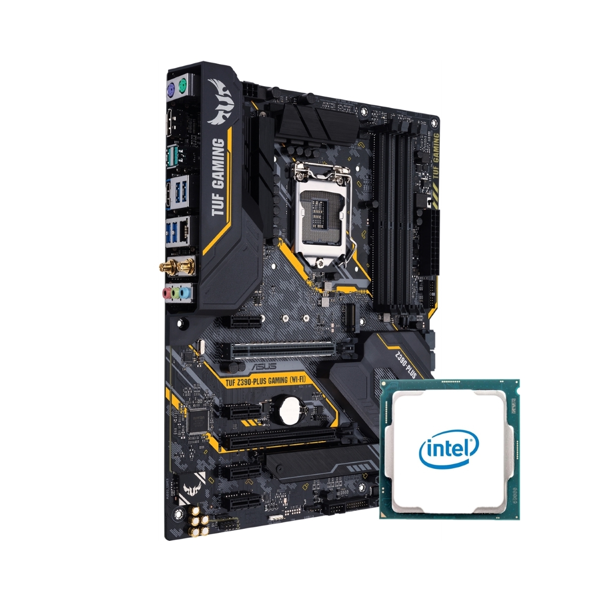 ASUS TUF Z390-Plus Gaming (WiFi) Mainboard + Intel i5-9600K