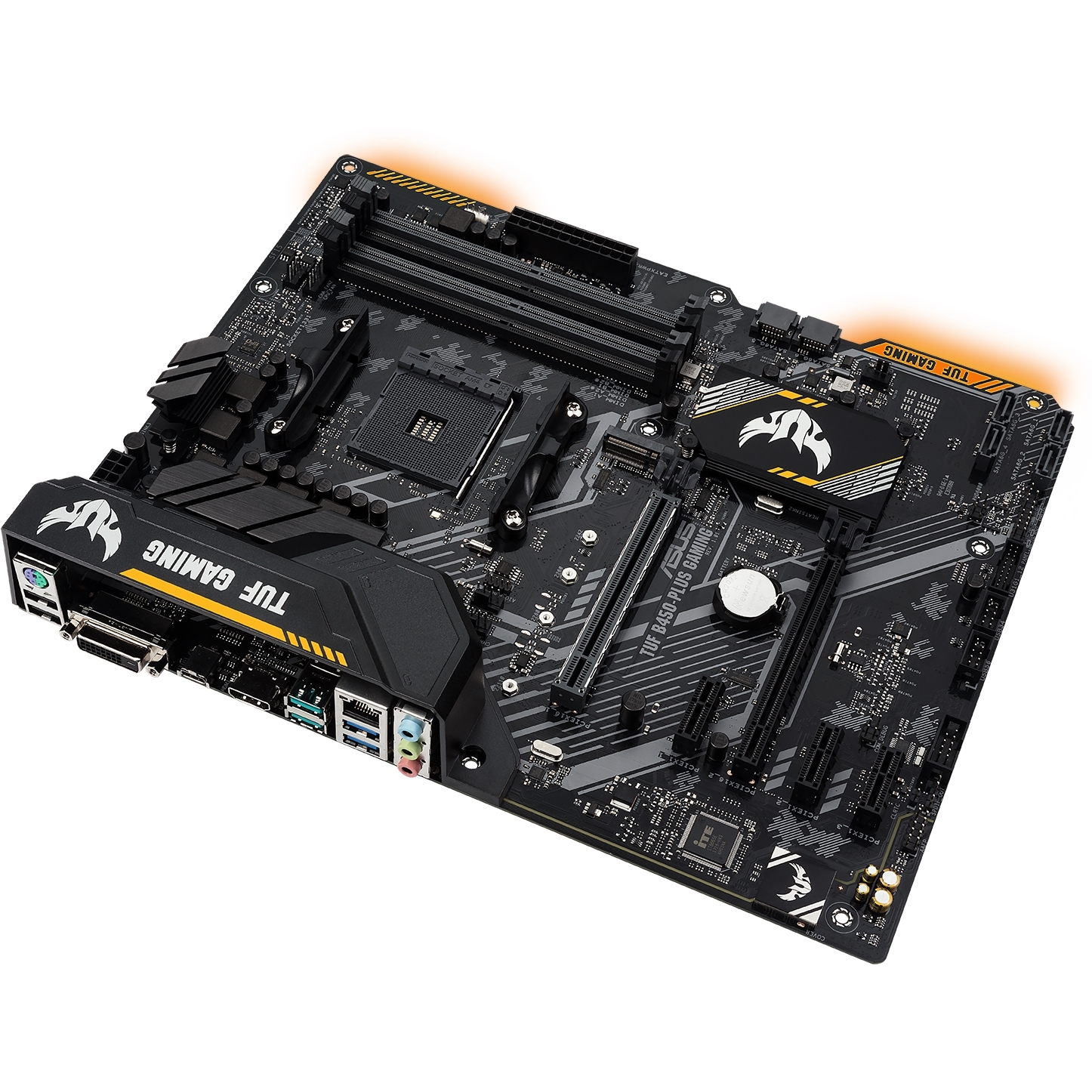 ASUS TUF B450-Plus Gaming Mainboard + AMD Ryzen 7 2700X CPU