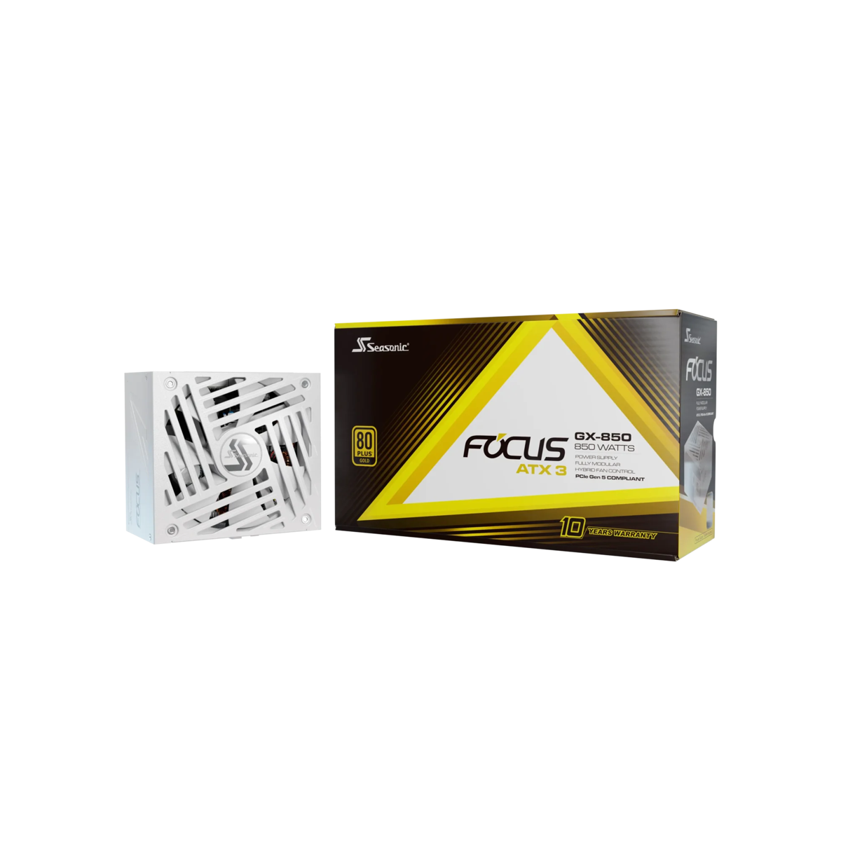 Seasonic FOCUS GX-850 ATX 3.1 WHITE | PC-Netzteil