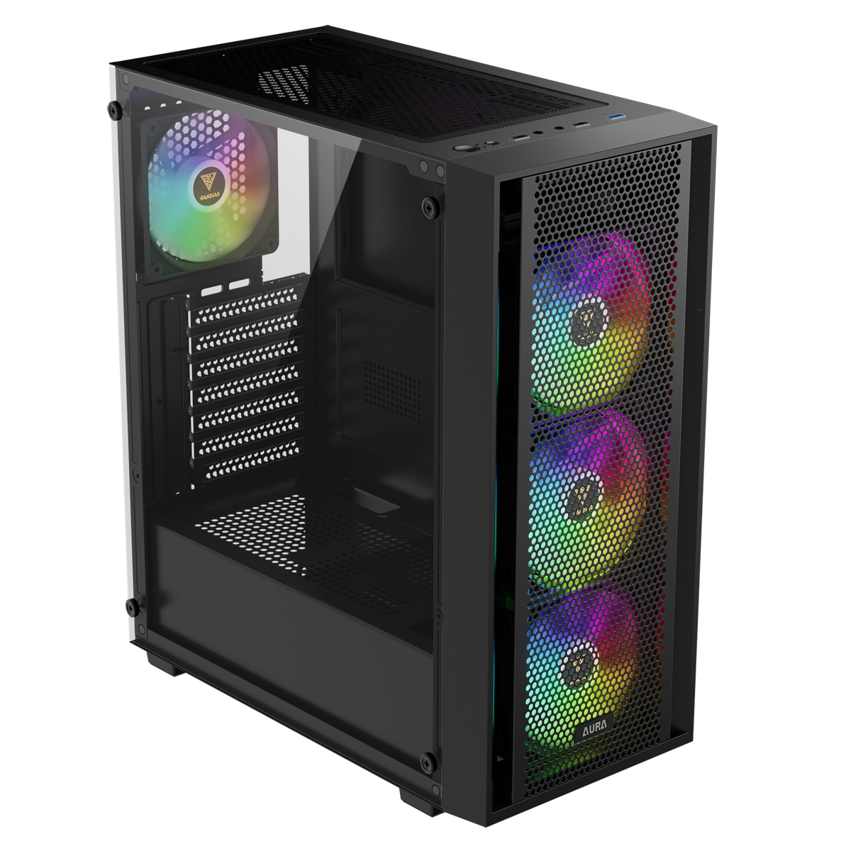 Gamdias AURA GC2 ELITE | PC-Gehäuse Gehäuse Produkt Bild 4