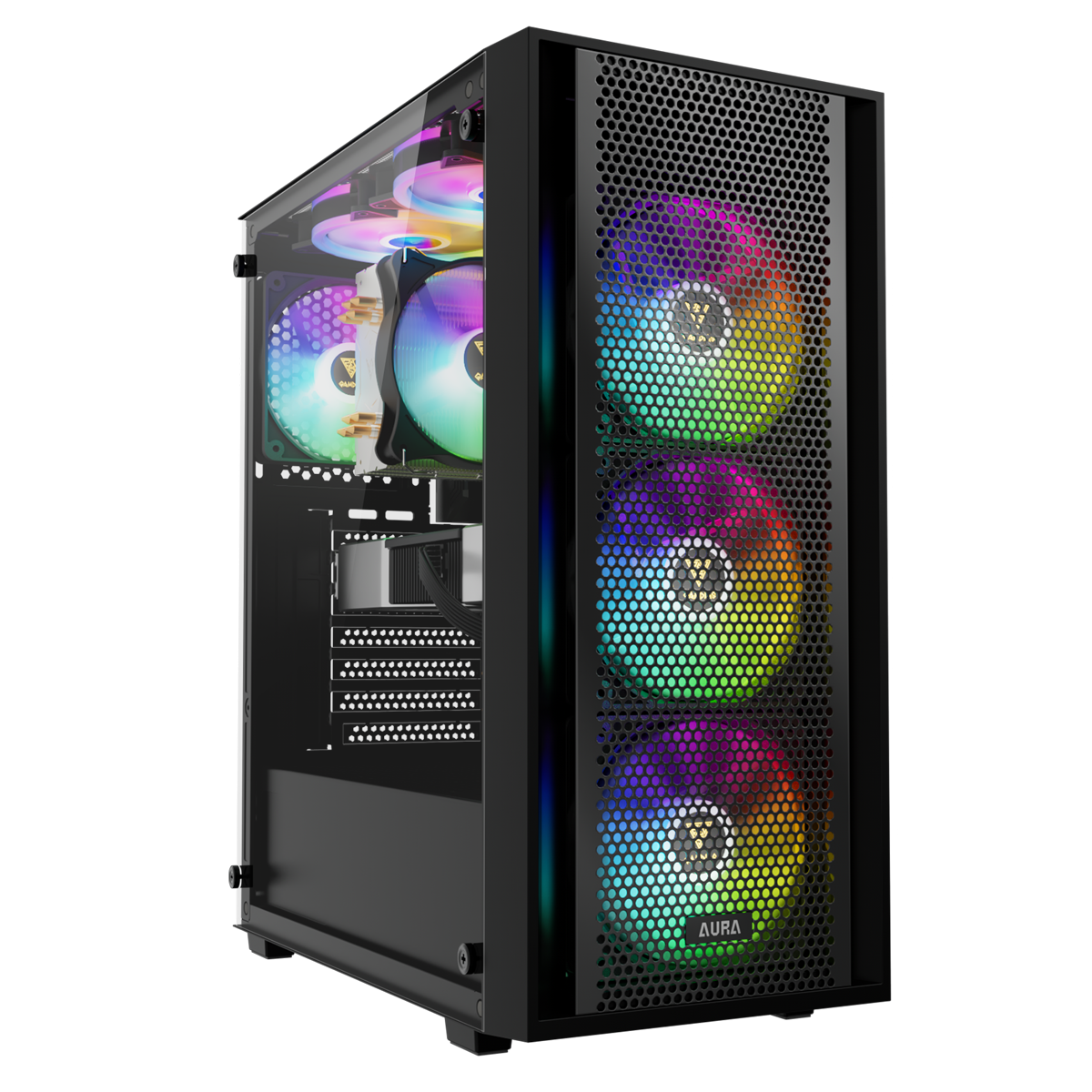 Gamdias AURA GC2 ELITE | PC-Gehäuse Gehäuse Produkt Bild 2