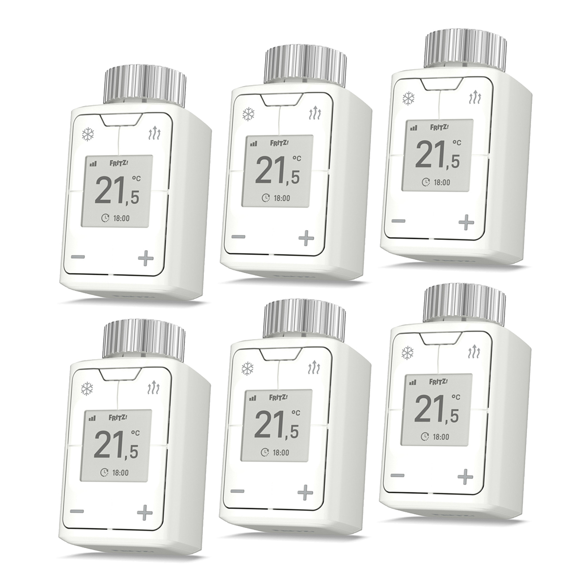 Thumbnail - 6er Pack FRITZ!DECT 302 [Intelligenter Heizkörperregler]