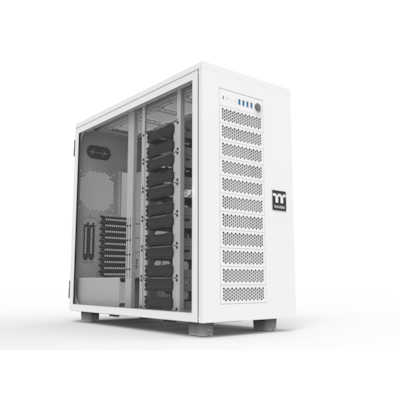 Thermaltake AX700 TG Snow White | Workstation-Gehäuse