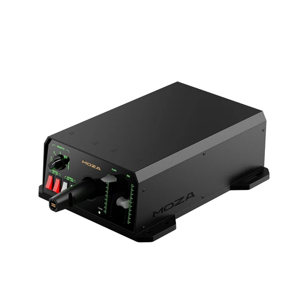 MOZA AY90 Force Feedback Yoke Basis 4,2 Nm Rollmoment, 90 N Schub- und Zugkraft, 180 Grad Rollrotation, 15-Bit-Magnetencoder, für Tisch- und Profil-Ri