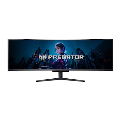 Acer Predator X49X (X49Xbmipphuzx) 49,0" DQHD OLED Curved Gaming 124,5 cm (49,0 Zoll), 240Hz, HDR1000, HDMI 2.1, 2x DP, ...