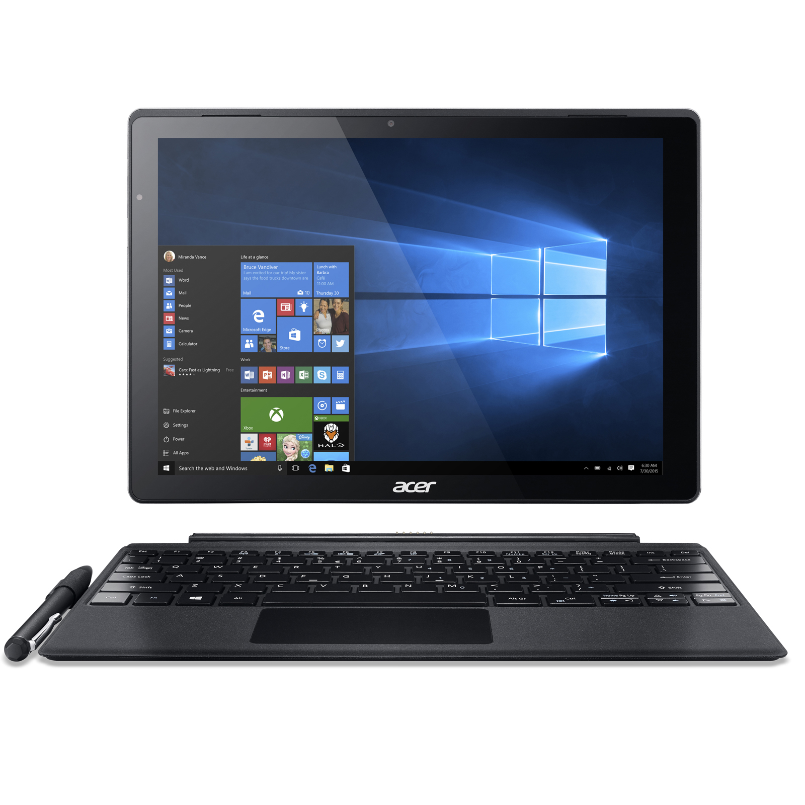 Acer Switch Alpha 12 (SA5-271-31SD) + Acer Active Stift