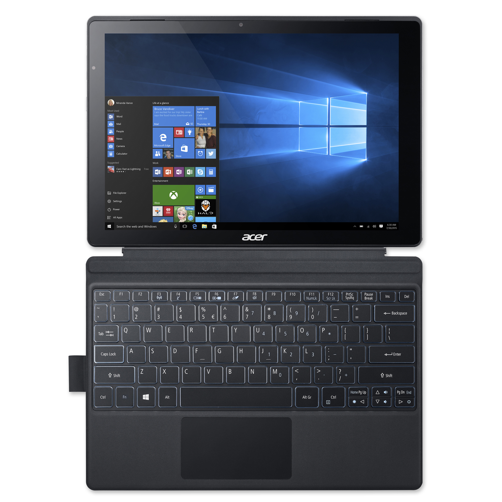 Acer Switch Alpha 12 (SA5-271-31SD) + Acer Active Stift