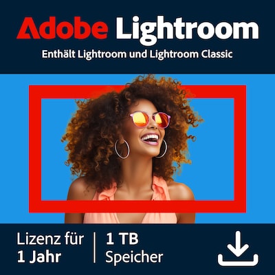 Adobe Lightroom | 1 Jahr | 1TB | PC/Mac