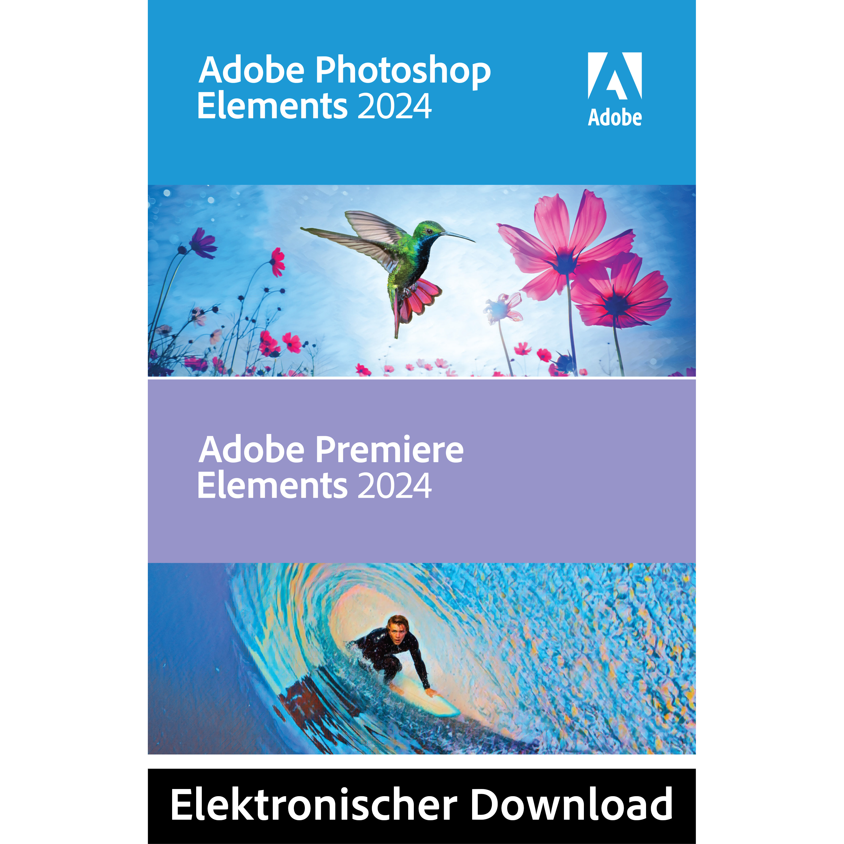Adobe Photoshop & Premiere Elements 2024 | unbefristet | Mac