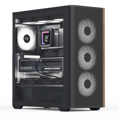 Thumbnail - AeroCool D501A V2 Black | PC-Gehäuse