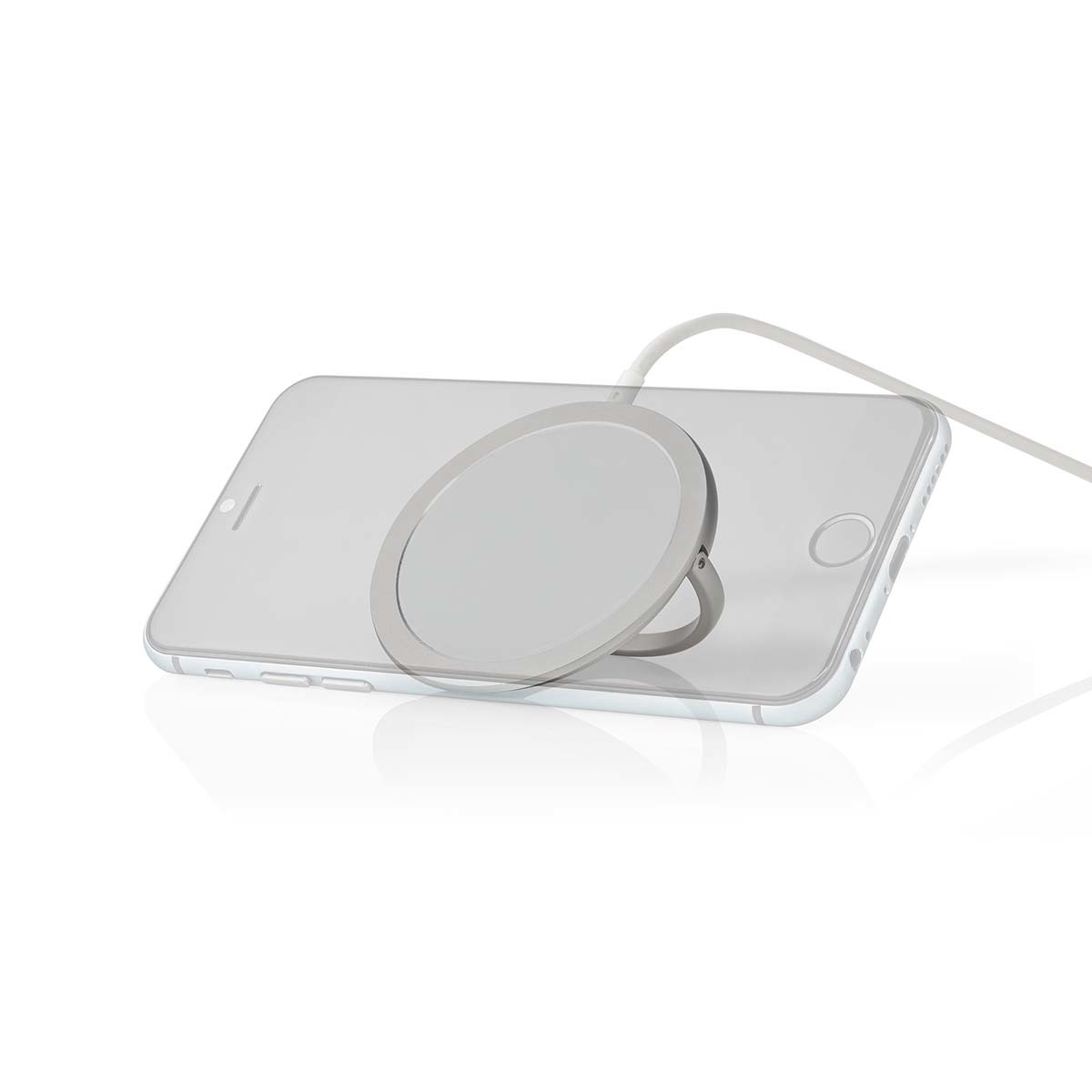 Nedis Drahtloses Ladegerät | Ständer | 5 / 7.5 / 10 / 15 W | 1 / 1.1 / 1.67 / 2 A | inkl. Kabel | USB Type-C™ | 1.00 m