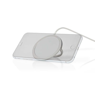 Nedis Drahtloses Ladegerät | Ständer | 5 / 7.5 / 10 / 15 W | 1 / 1.1 / 1.67 / 2 A | inkl. Kabel | USB Type-C™ | 1.00 m