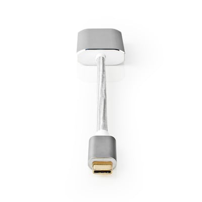 Nedis USB-Adapter | USB 3.2 Gen 1 | USB-C™ Stecker | Mini DisplayPort Buchse | 0.20 m | rund | Vergoldet | Geflochten / ...