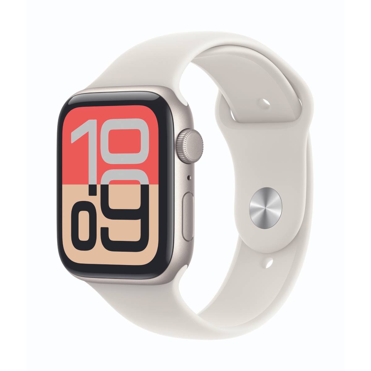 Image of Apple Watch SE 3 44mm Polarstern Aluminium Gehäuse mit Polarstern Sport Band - M/L