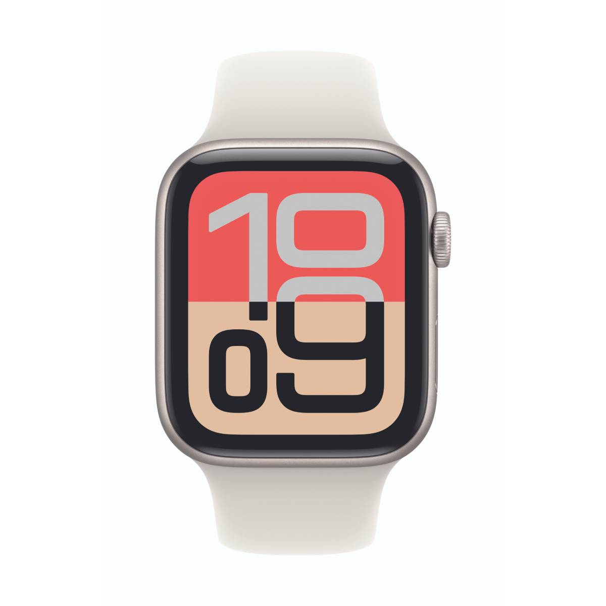 Image of Apple Watch SE 3  44mm Polarstern Aluminium Gehäuse mit Polarstern Sport Band - M/L