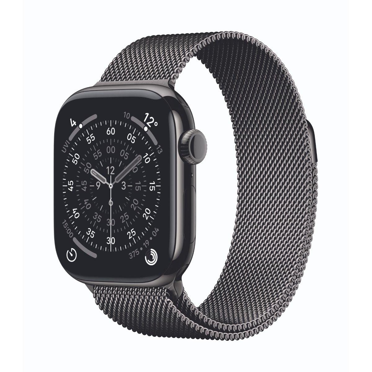 Apple Watch Series 11 Cellular 42mm Schiefer Titan Gehäuse mit Schiefer Milanaise Armband