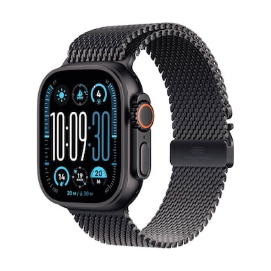 Apple Watch Ultra 2 Schwarz Titanium Milanese Loop Schwarz S - Wearables online kaufen | NBB Apple Watch Ultra 2 Schwarz Titanium Milanese Loop Schwarz S - Wearables online kaufen | NBB