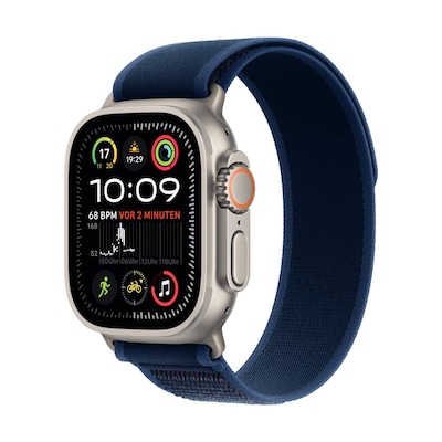 Thumbnail - Apple Watch Ultra 2 Natur Titanium Trail Loop Blau S/M 2024 GPS + Cellular 49mm