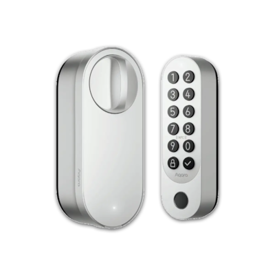 Aqara Smart Lock U200 (Silver) smartes Türschloss mit verschiedenen Entriegelungsmethoden